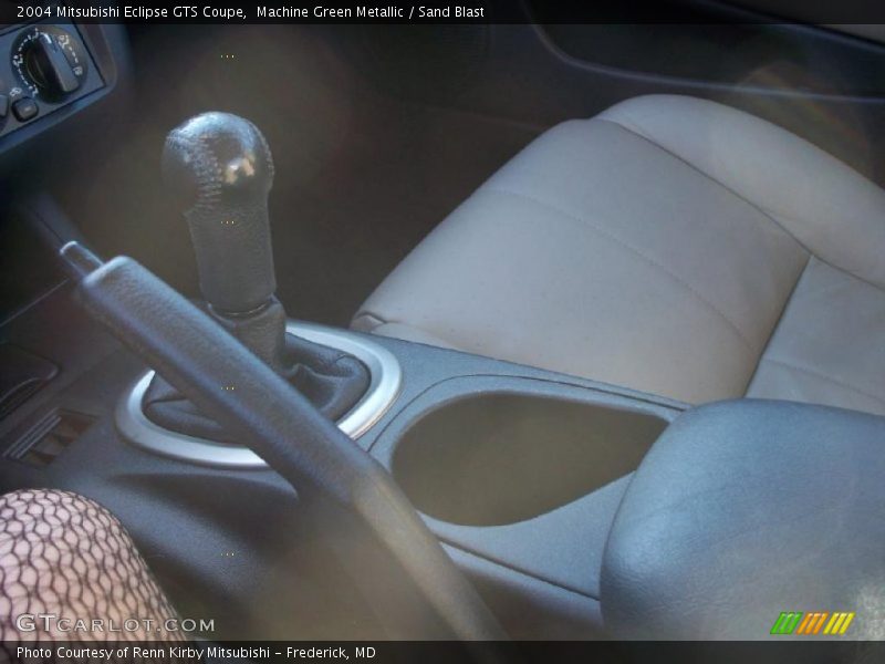 Machine Green Metallic / Sand Blast 2004 Mitsubishi Eclipse GTS Coupe