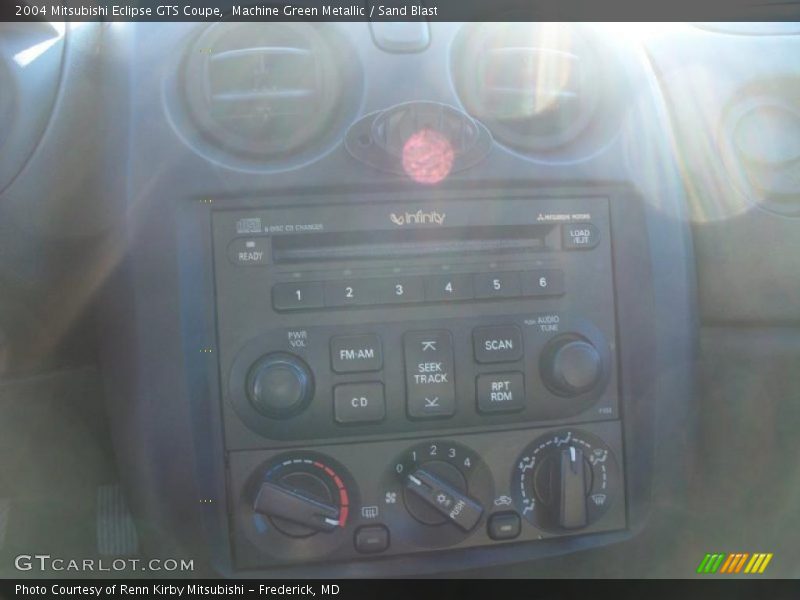 Machine Green Metallic / Sand Blast 2004 Mitsubishi Eclipse GTS Coupe