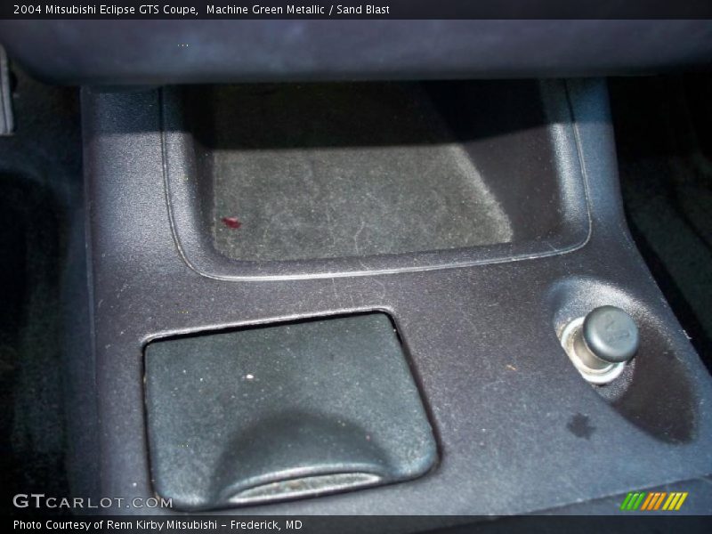Machine Green Metallic / Sand Blast 2004 Mitsubishi Eclipse GTS Coupe
