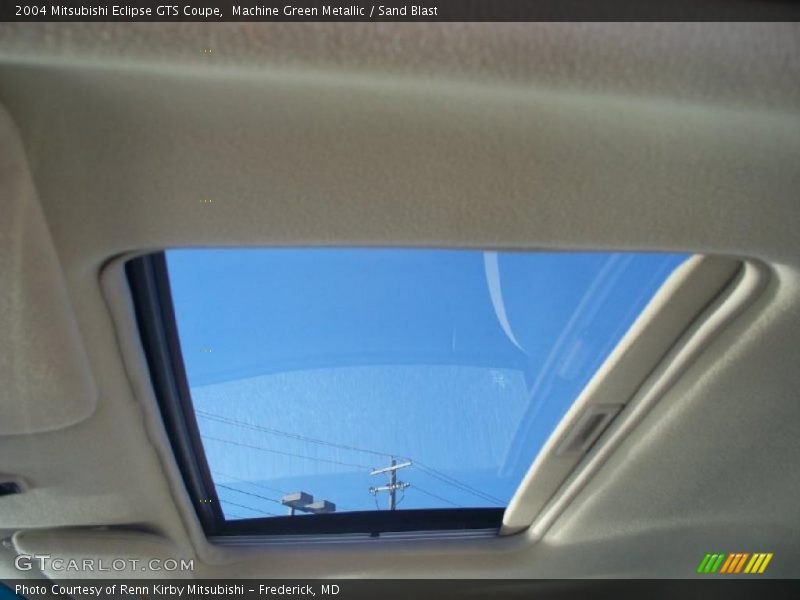 Machine Green Metallic / Sand Blast 2004 Mitsubishi Eclipse GTS Coupe