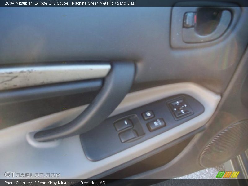 Machine Green Metallic / Sand Blast 2004 Mitsubishi Eclipse GTS Coupe