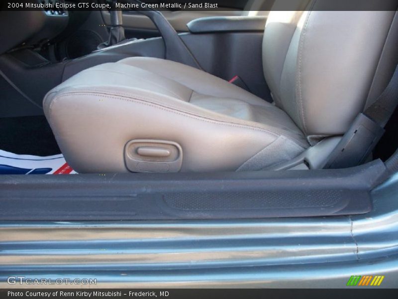 Machine Green Metallic / Sand Blast 2004 Mitsubishi Eclipse GTS Coupe