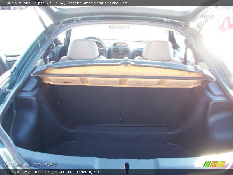 Machine Green Metallic / Sand Blast 2004 Mitsubishi Eclipse GTS Coupe
