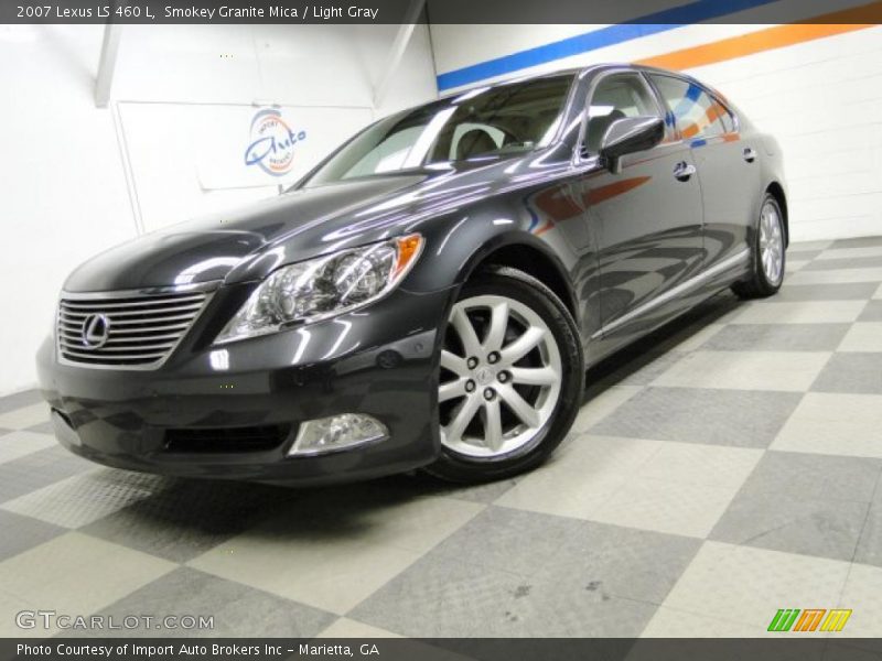 Smokey Granite Mica / Light Gray 2007 Lexus LS 460 L