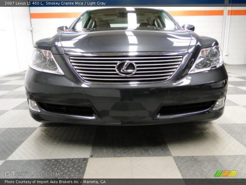 Smokey Granite Mica / Light Gray 2007 Lexus LS 460 L