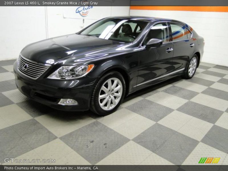 Smokey Granite Mica / Light Gray 2007 Lexus LS 460 L