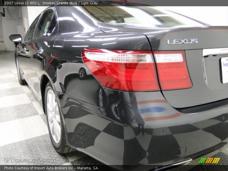 Smokey Granite Mica / Light Gray 2007 Lexus LS 460 L