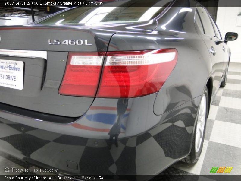 Smokey Granite Mica / Light Gray 2007 Lexus LS 460 L