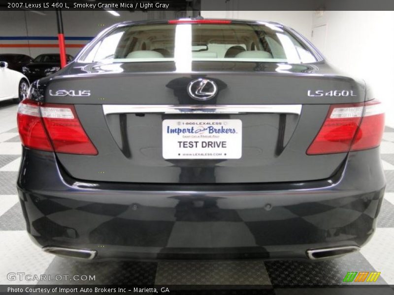 Smokey Granite Mica / Light Gray 2007 Lexus LS 460 L