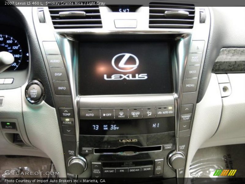 Smokey Granite Mica / Light Gray 2007 Lexus LS 460 L