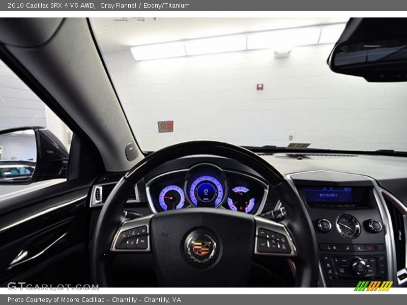 Gray Flannel / Ebony/Titanium 2010 Cadillac SRX 4 V6 AWD