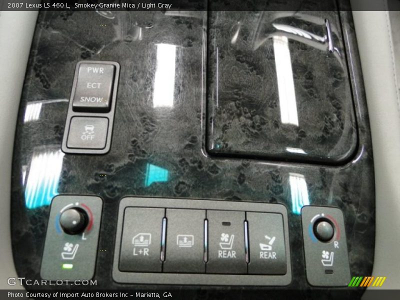 Smokey Granite Mica / Light Gray 2007 Lexus LS 460 L