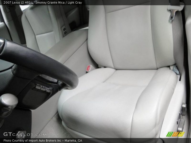 Smokey Granite Mica / Light Gray 2007 Lexus LS 460 L