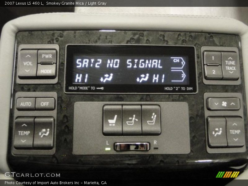 Smokey Granite Mica / Light Gray 2007 Lexus LS 460 L