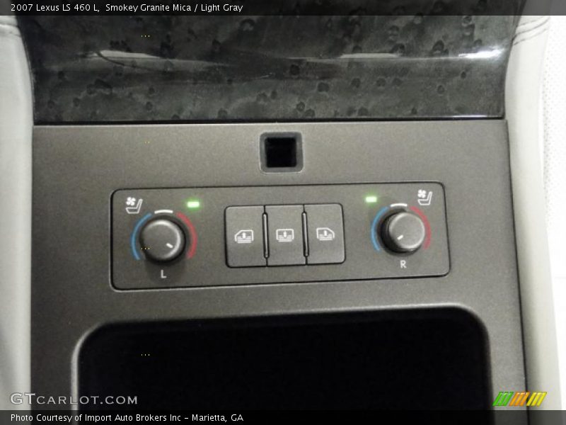 Smokey Granite Mica / Light Gray 2007 Lexus LS 460 L