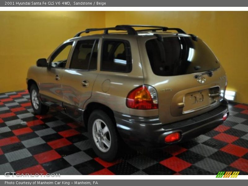 Sandstone / Beige 2001 Hyundai Santa Fe GLS V6 4WD