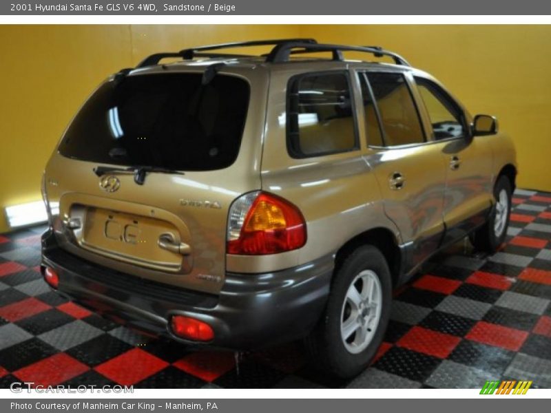 Sandstone / Beige 2001 Hyundai Santa Fe GLS V6 4WD