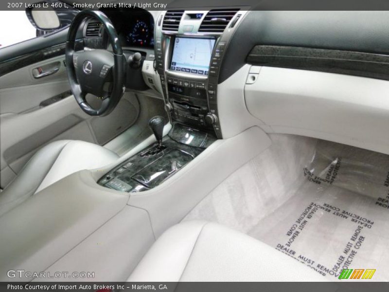 Smokey Granite Mica / Light Gray 2007 Lexus LS 460 L