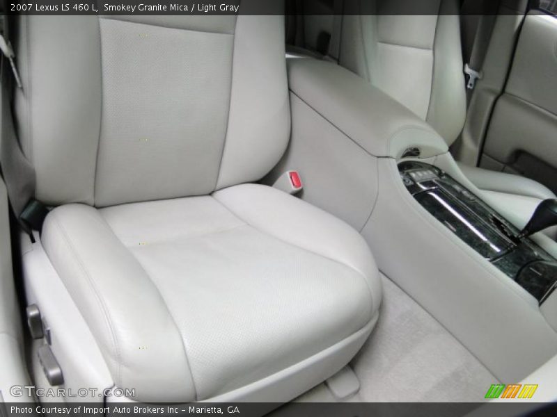 Smokey Granite Mica / Light Gray 2007 Lexus LS 460 L