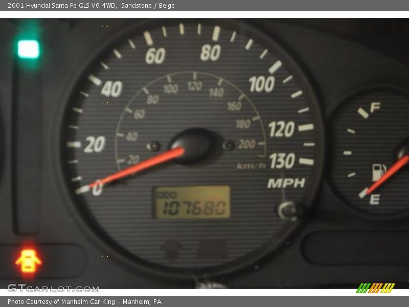 Sandstone / Beige 2001 Hyundai Santa Fe GLS V6 4WD