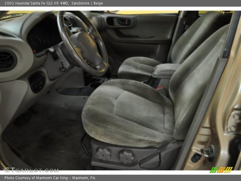 Sandstone / Beige 2001 Hyundai Santa Fe GLS V6 4WD