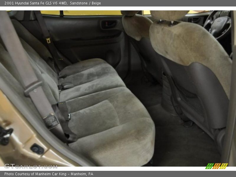 Sandstone / Beige 2001 Hyundai Santa Fe GLS V6 4WD