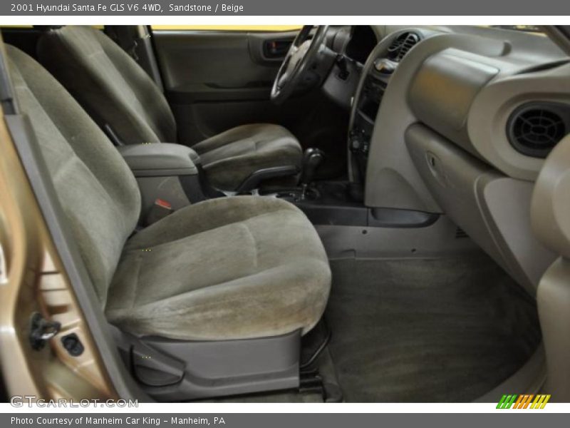 Sandstone / Beige 2001 Hyundai Santa Fe GLS V6 4WD
