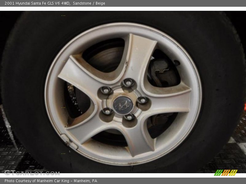 Sandstone / Beige 2001 Hyundai Santa Fe GLS V6 4WD