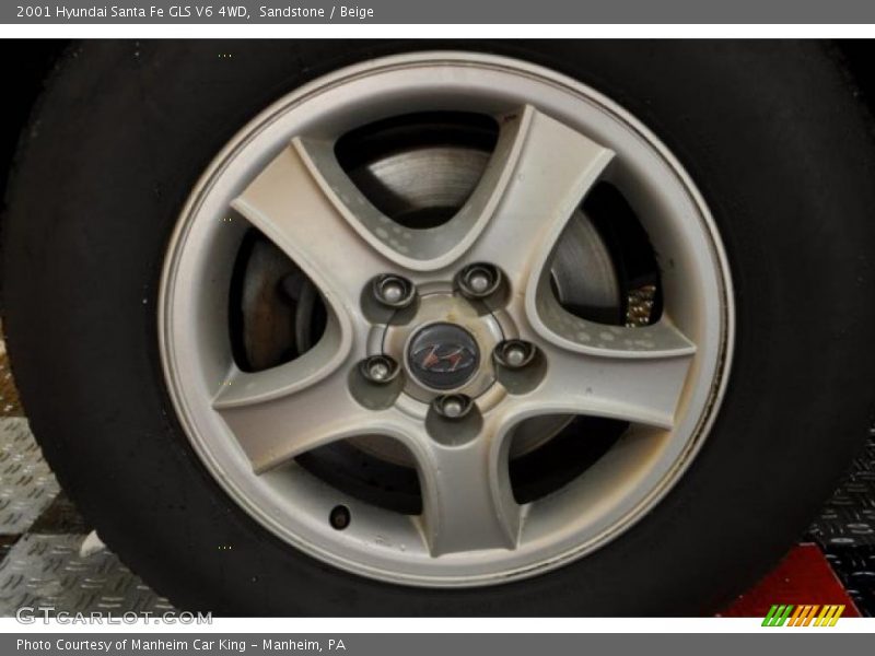 Sandstone / Beige 2001 Hyundai Santa Fe GLS V6 4WD