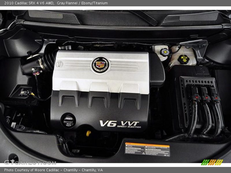 Gray Flannel / Ebony/Titanium 2010 Cadillac SRX 4 V6 AWD