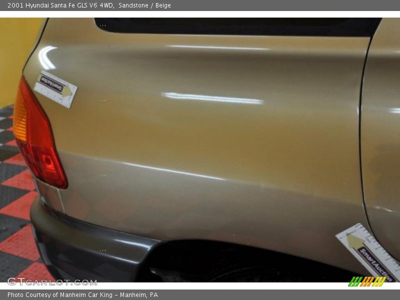 Sandstone / Beige 2001 Hyundai Santa Fe GLS V6 4WD