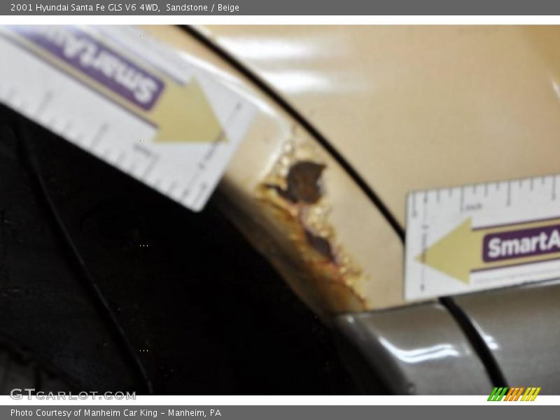 Sandstone / Beige 2001 Hyundai Santa Fe GLS V6 4WD
