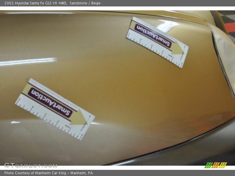 Sandstone / Beige 2001 Hyundai Santa Fe GLS V6 4WD