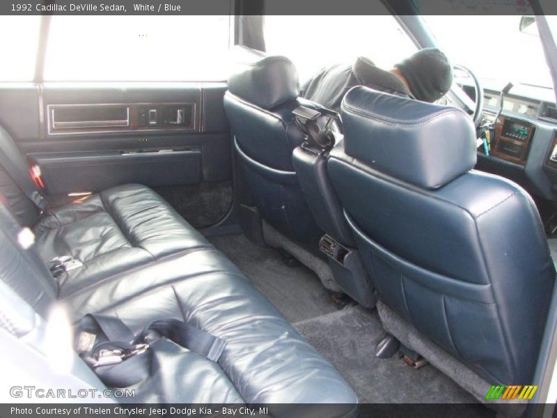  1992 DeVille Sedan Blue Interior