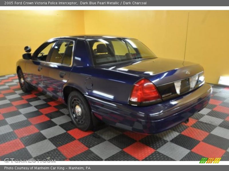 Dark Blue Pearl Metallic / Dark Charcoal 2005 Ford Crown Victoria Police Interceptor