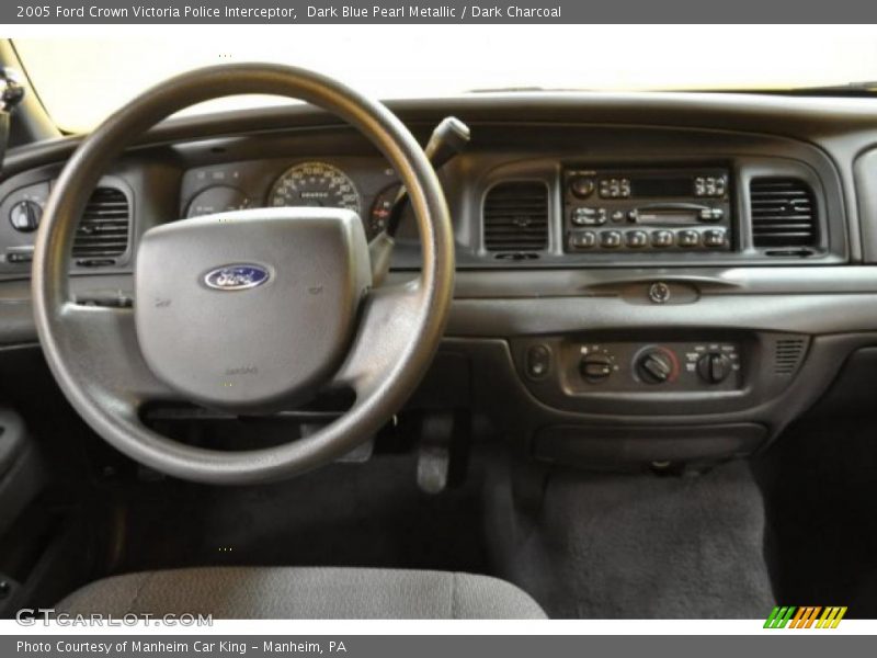 Dark Blue Pearl Metallic / Dark Charcoal 2005 Ford Crown Victoria Police Interceptor