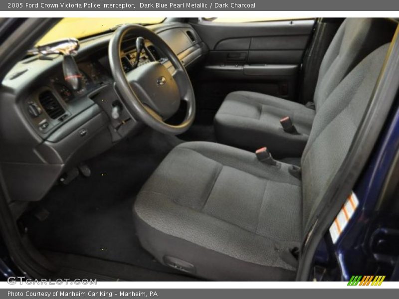  2005 Crown Victoria Police Interceptor Dark Charcoal Interior