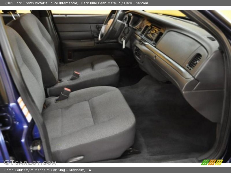 Dark Blue Pearl Metallic / Dark Charcoal 2005 Ford Crown Victoria Police Interceptor