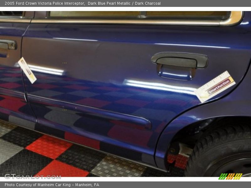 Dark Blue Pearl Metallic / Dark Charcoal 2005 Ford Crown Victoria Police Interceptor