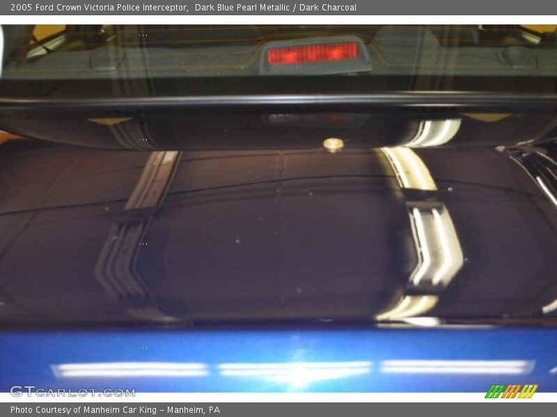 Dark Blue Pearl Metallic / Dark Charcoal 2005 Ford Crown Victoria Police Interceptor