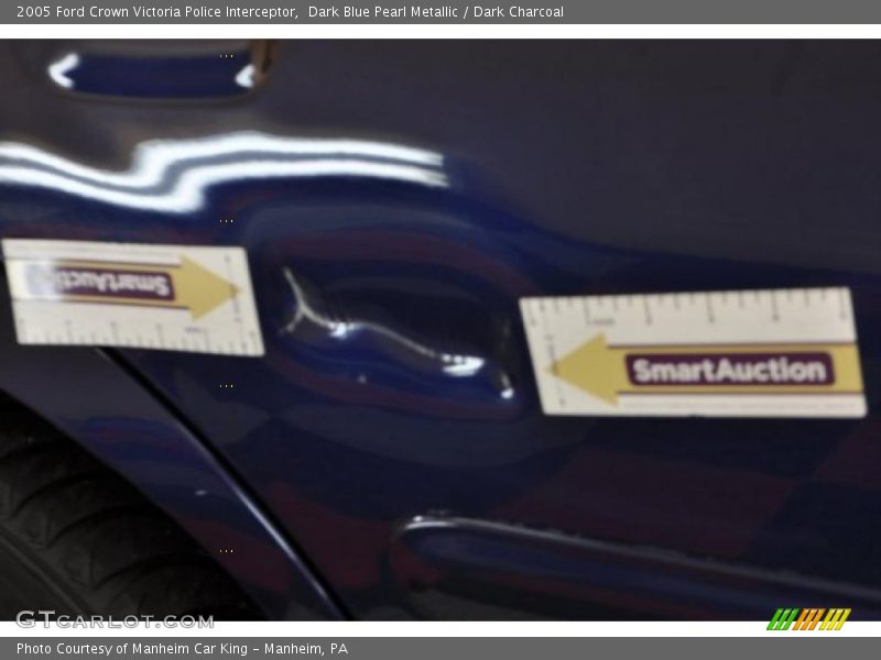 Dark Blue Pearl Metallic / Dark Charcoal 2005 Ford Crown Victoria Police Interceptor