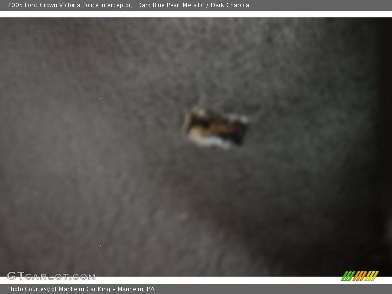 Dark Blue Pearl Metallic / Dark Charcoal 2005 Ford Crown Victoria Police Interceptor