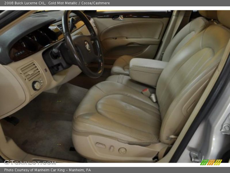 Gold Mist Metallic / Cocoa/Cashmere 2008 Buick Lucerne CXL