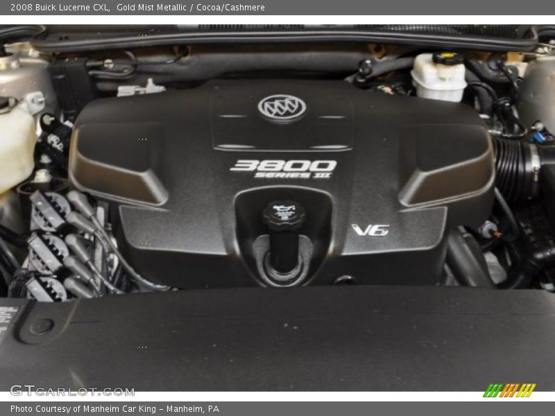 Gold Mist Metallic / Cocoa/Cashmere 2008 Buick Lucerne CXL