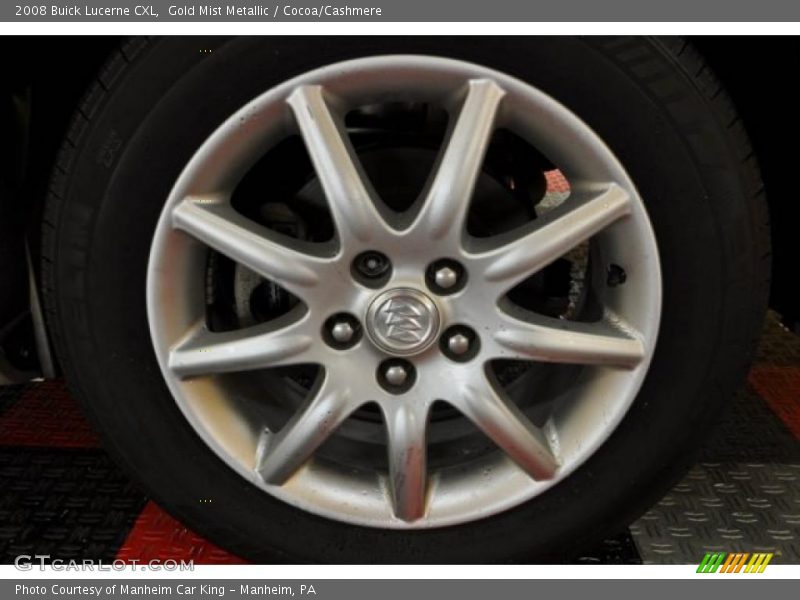 Gold Mist Metallic / Cocoa/Cashmere 2008 Buick Lucerne CXL