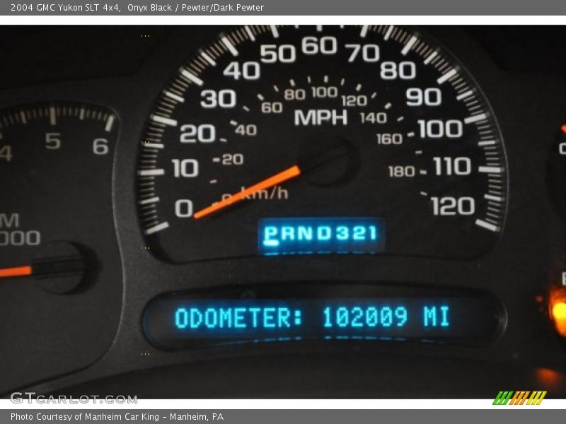Onyx Black / Pewter/Dark Pewter 2004 GMC Yukon SLT 4x4