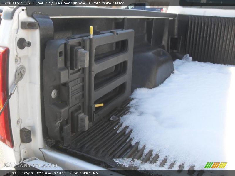 Oxford White / Black 2008 Ford F350 Super Duty FX4 Crew Cab 4x4