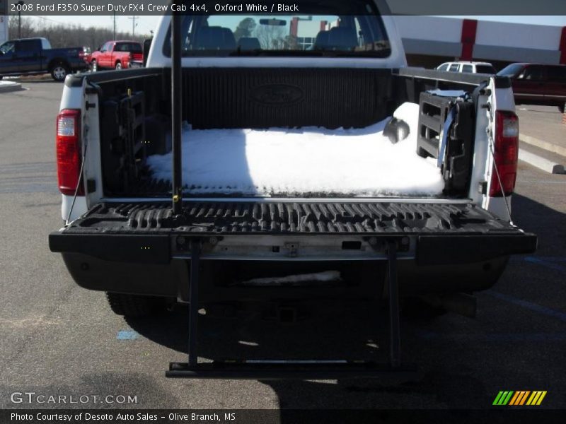 Oxford White / Black 2008 Ford F350 Super Duty FX4 Crew Cab 4x4