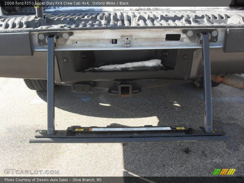 Oxford White / Black 2008 Ford F350 Super Duty FX4 Crew Cab 4x4