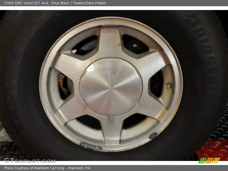 Onyx Black / Pewter/Dark Pewter 2004 GMC Yukon SLT 4x4